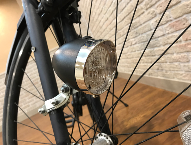 送料込 フロント用ライト 砲弾型ライト LEDライト 自転車 自転車アクセサリー